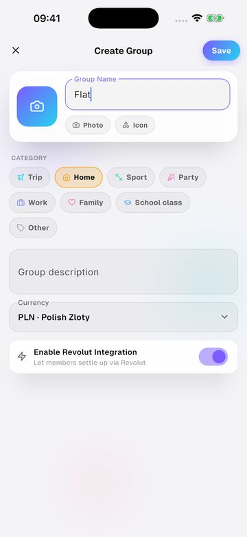 Create a group