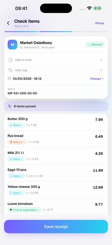 Scan your shopping