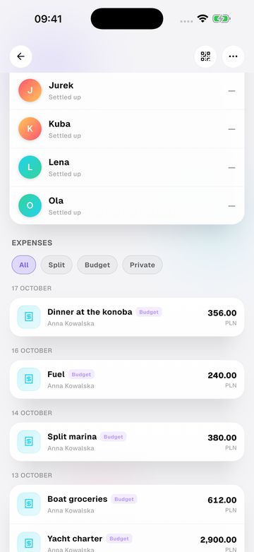 Pay from the budget
