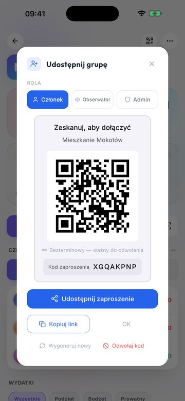 Zaproś uczestników