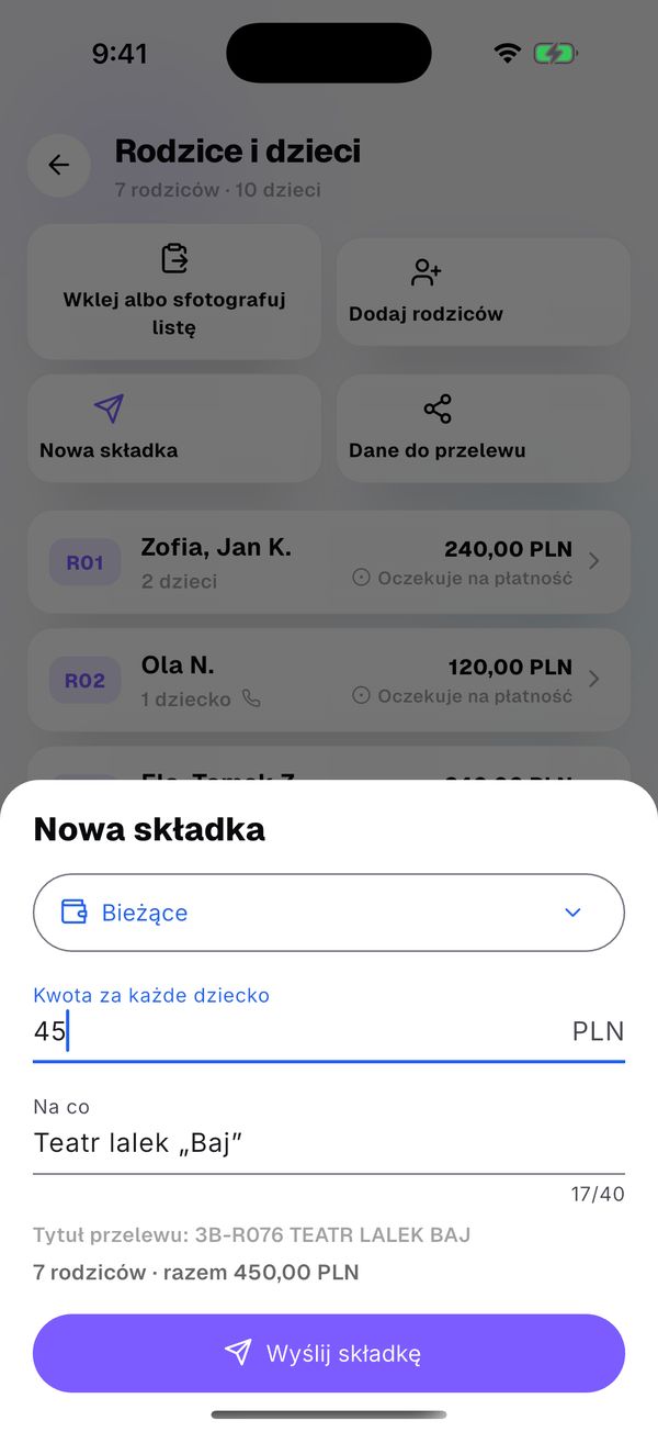 Nowa składka na dziecko